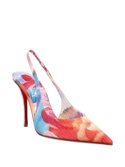 MISS Z PEONY PRINT PUMPS