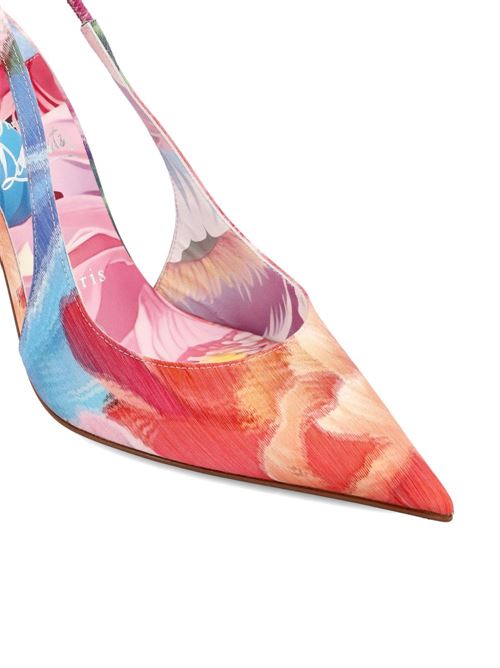 MISS Z PEONY PRINT PUMPS