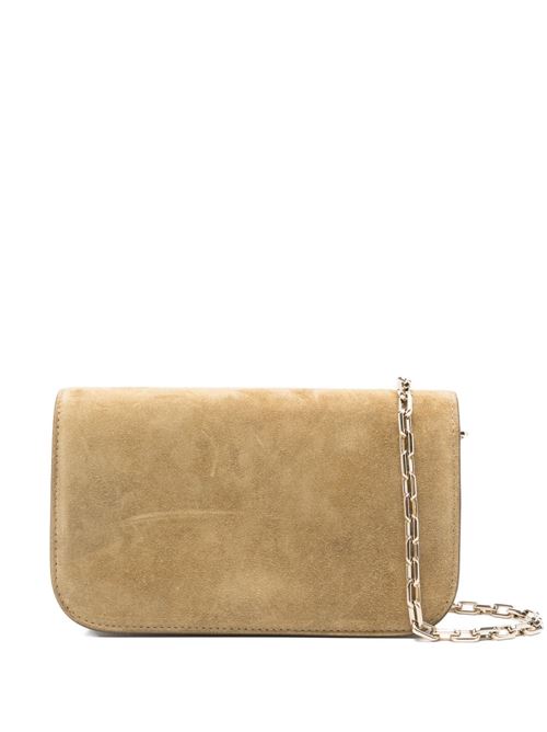 PALOMA SUEDE LEATHER CLUTCH