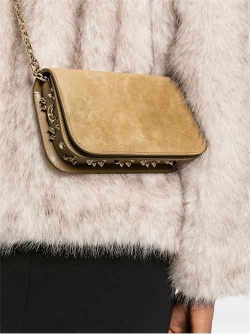 PALOMA SUEDE LEATHER CLUTCH