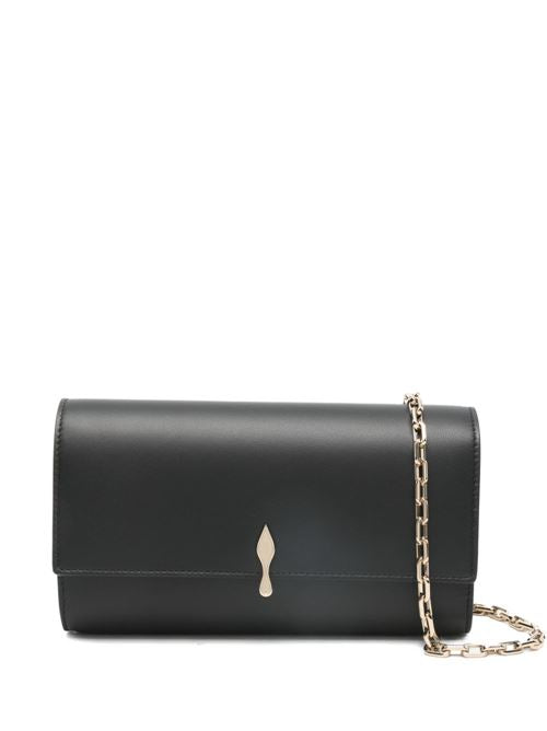 BETTINA LEATHER WALLET ON CHAIN
