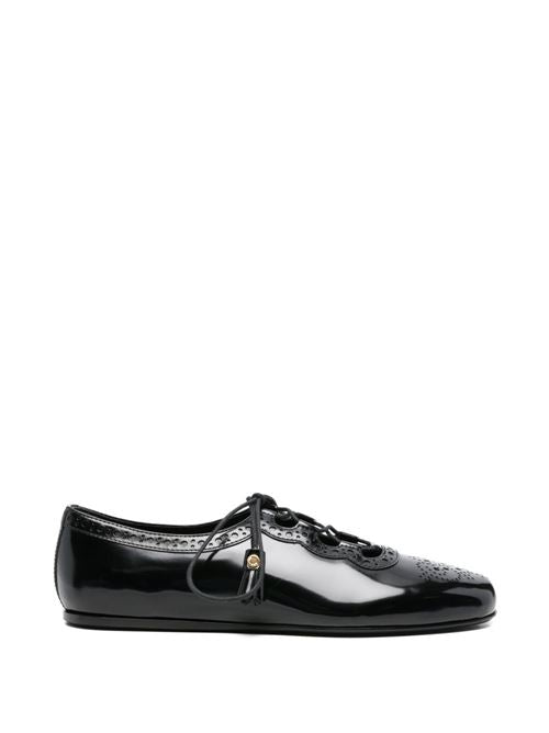 RHEA PATENT LEATHER BROGUES