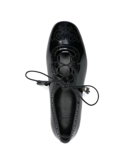 RHEA PATENT LEATHER BROGUES