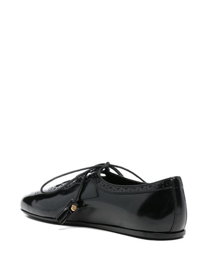 RHEA PATENT LEATHER BROGUES
