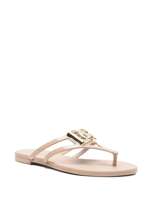 DG LOGO THONG SANDALS