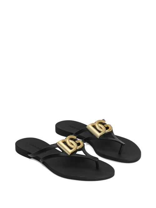 DG LOGO THONG SANDALS