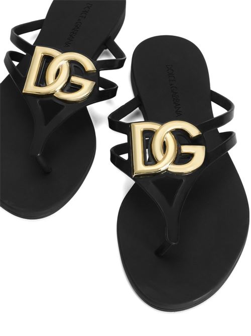 DG LOGO THONG SANDALS