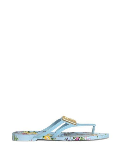 DG LOGO THONG SANDALS