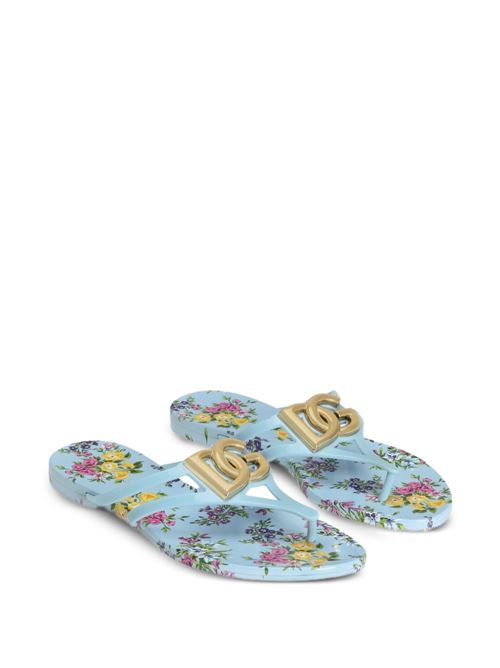 DG LOGO THONG SANDALS