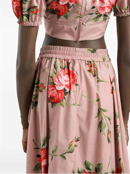 ROSES BOUQUET LONG SKIRT