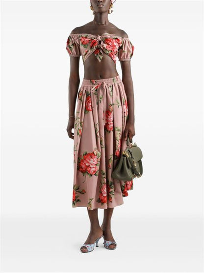 ROSES BOUQUET LONG SKIRT