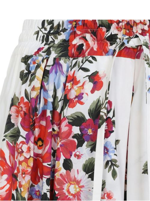 FLOWER PRINT LONG SKIRT