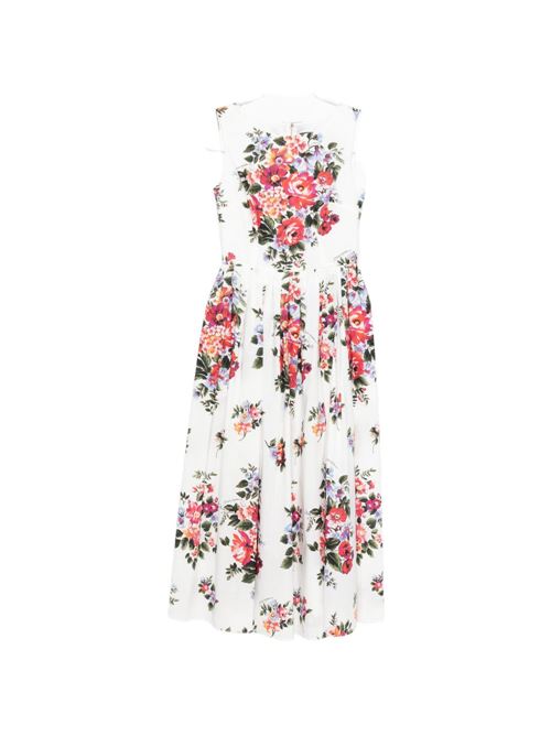 FLOWER PRINT LONG DRESS