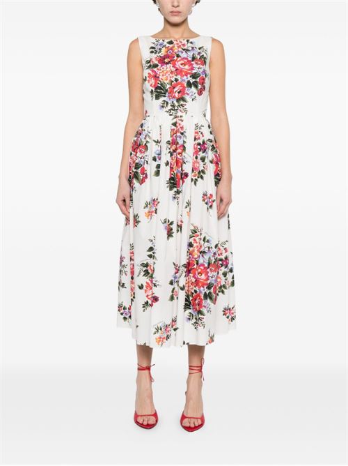 FLOWER PRINT LONG DRESS