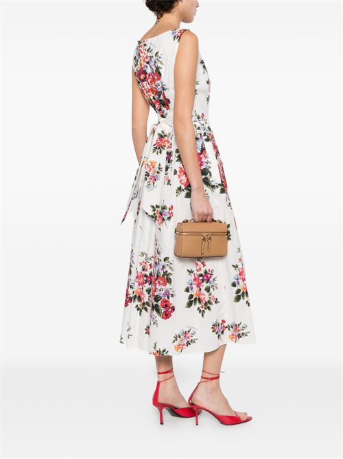 FLOWER PRINT LONG DRESS