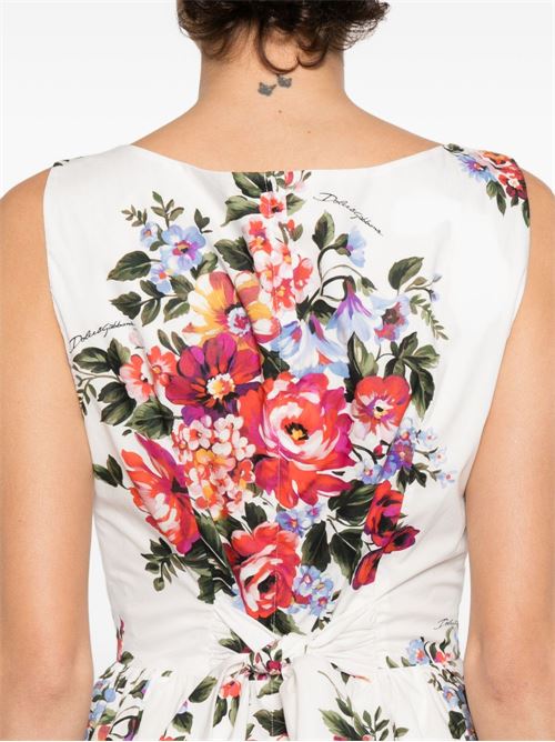 FLOWER PRINT LONG DRESS