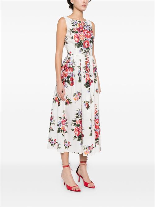 FLOWER PRINT LONG DRESS