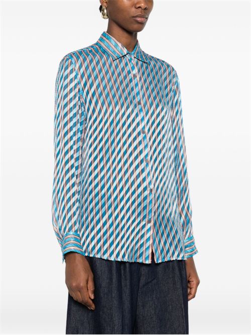 CLAVELLY SILK BLEND SHIRT