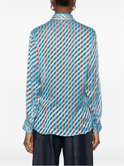 CLAVELLY SILK BLEND SHIRT