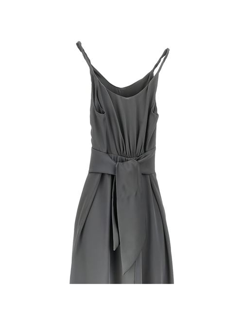 BOW LONG DRESS