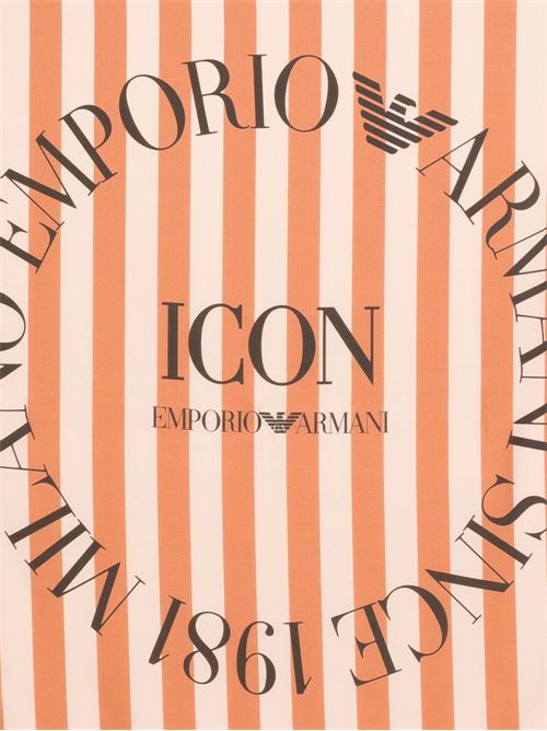 STRIPED SILK FOULARD
