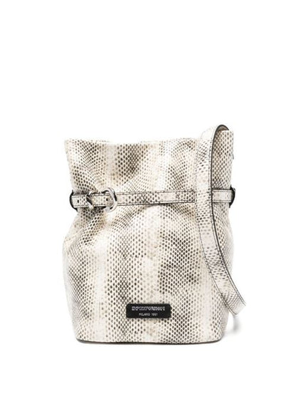 LEATHER BUCKET BAG