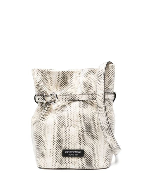 LEATHER BUCKET BAG
