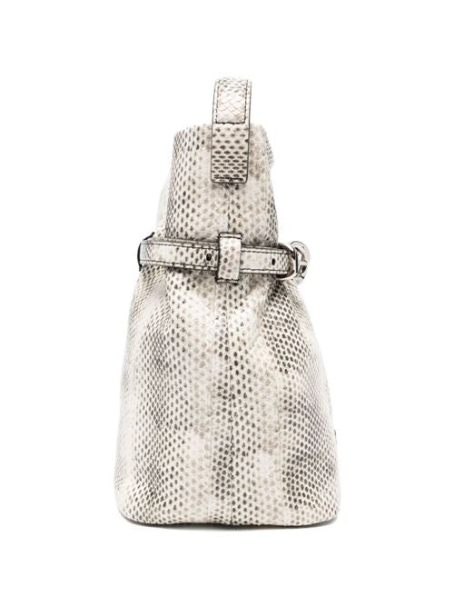 LEATHER BUCKET BAG