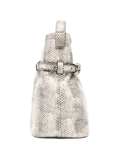 LEATHER BUCKET BAG