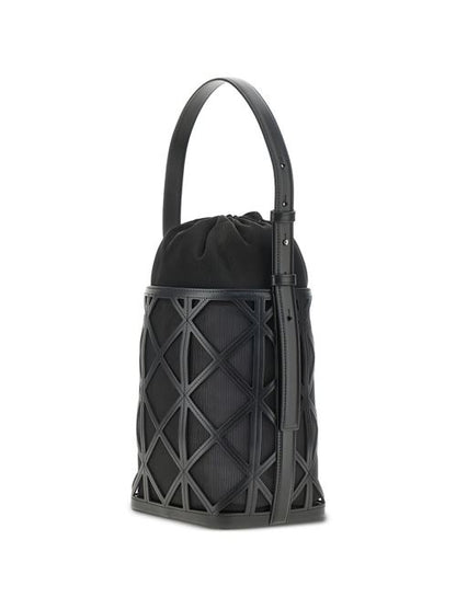 LEATHER BUCKET BAG