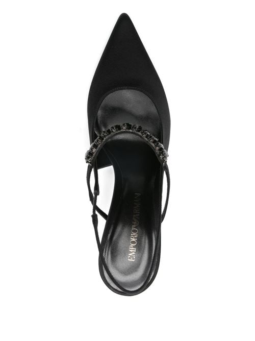 SILK SATIN SLINGBACK PUMPS