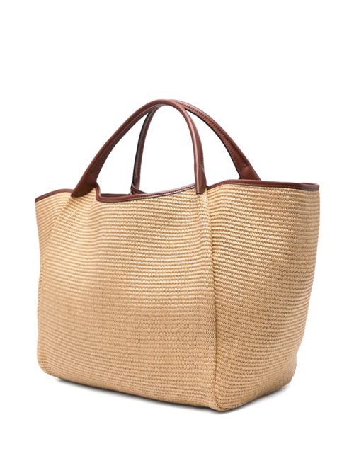 LARGE STRAW TOTE BAG