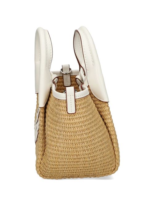 SMALL STRAW TOTE BAG