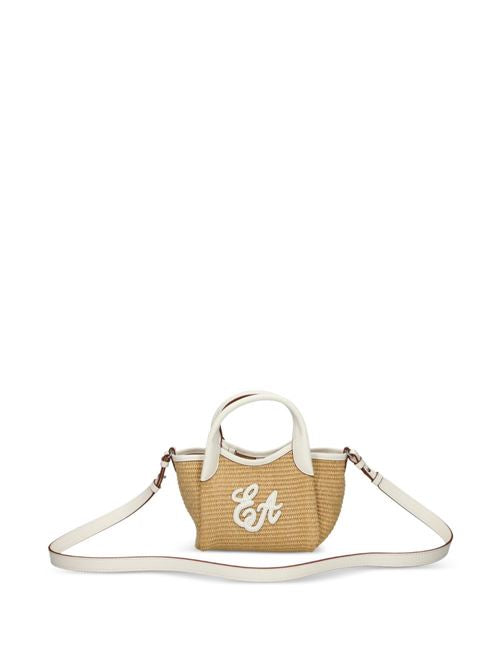 SMALL STRAW TOTE BAG