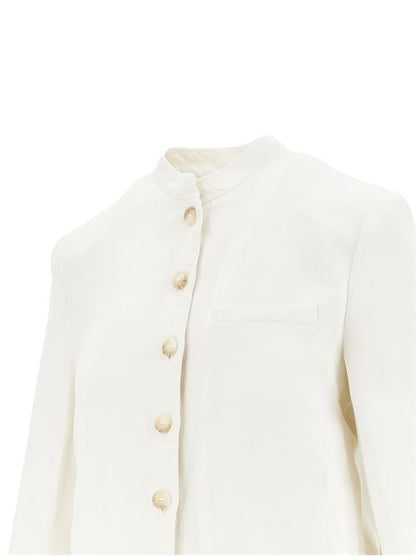 LINEN BLEND JACKET