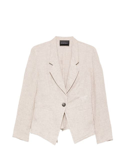LINEN SINGLE-BREASTED JACKET