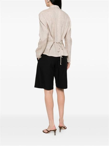 LINEN SINGLE-BREASTED JACKET