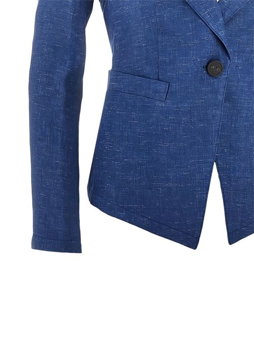 LINEN SINGLE-BREASTED JACKET