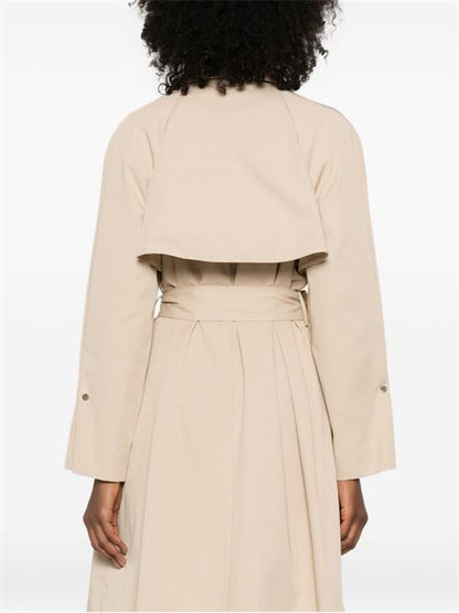 COTTON BLEND TRENCH COAT