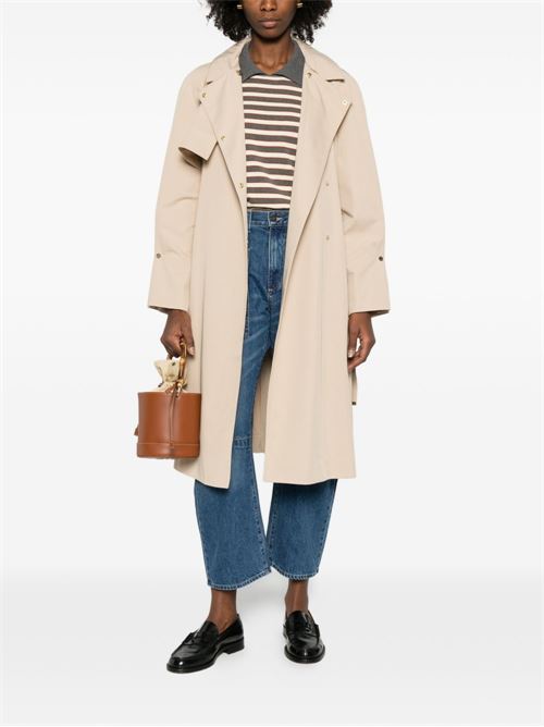COTTON BLEND TRENCH COAT