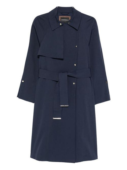 COTTON BLEND TRENCH COAT