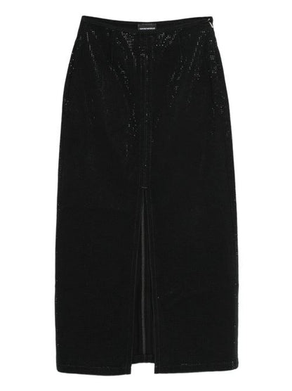 STUDDED LONG SKIRT