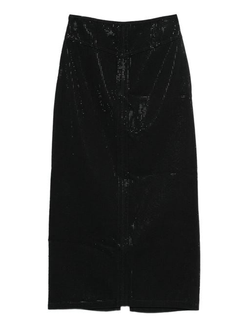 STUDDED LONG SKIRT