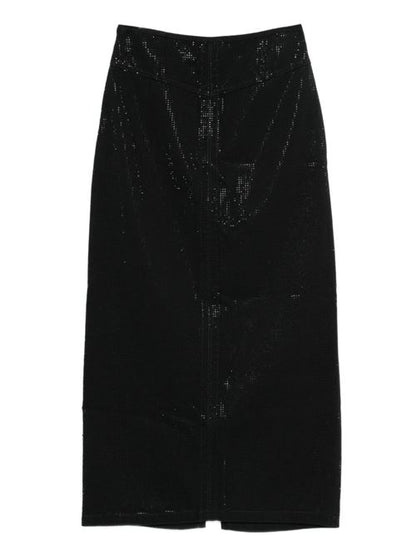 STUDDED LONG SKIRT