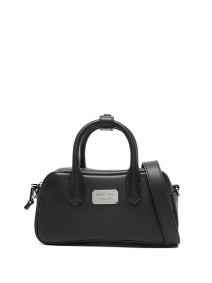 SMALL LEATHER BOWLING BAG