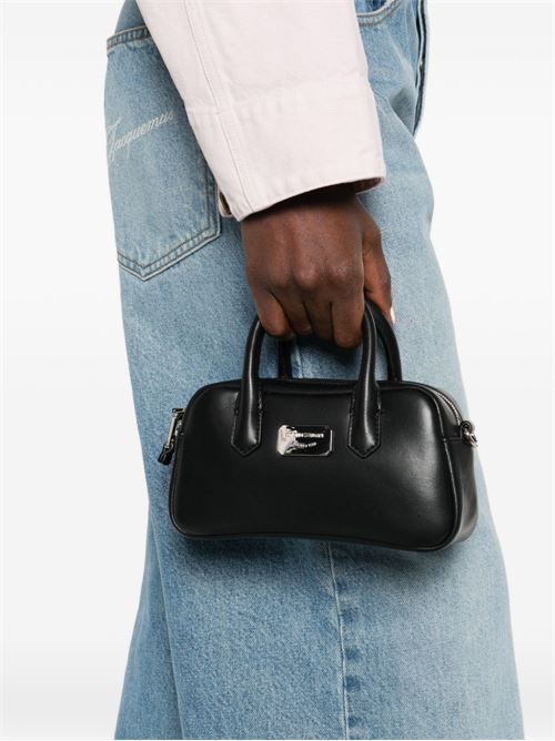 SMALL LEATHER BOWLING BAG