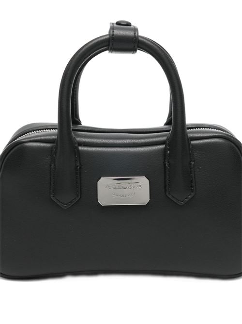 SMALL LEATHER BOWLING BAG