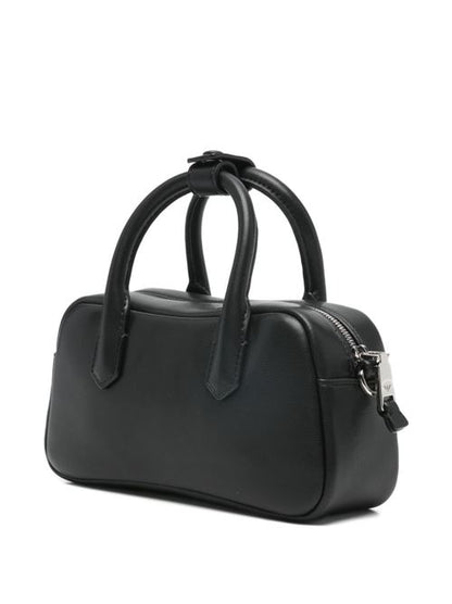 SMALL LEATHER BOWLING BAG
