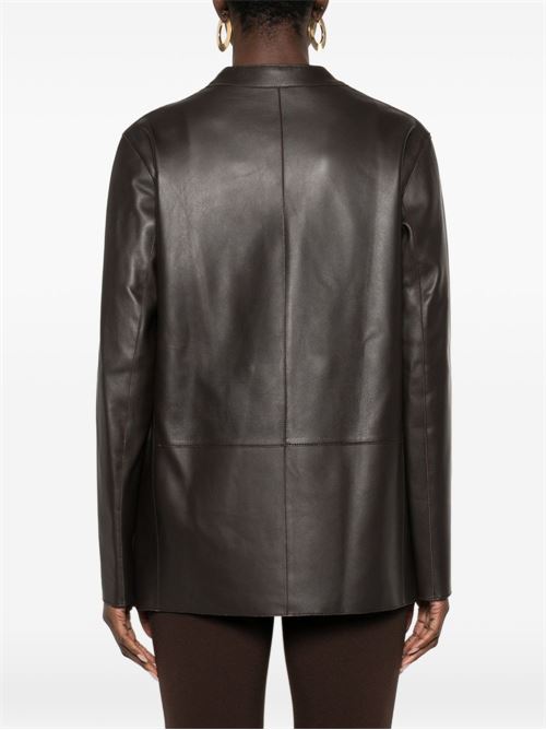 LEATHER BLAZER JACKET