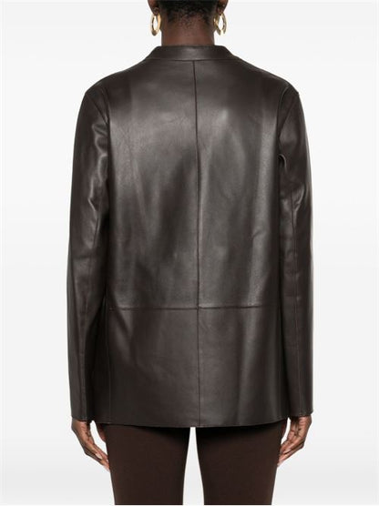 LEATHER BLAZER JACKET